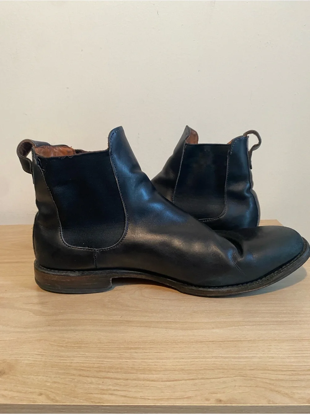 Allen Edmonds Nomad Chelsea Boots Black Leather USA Men’s 11.5